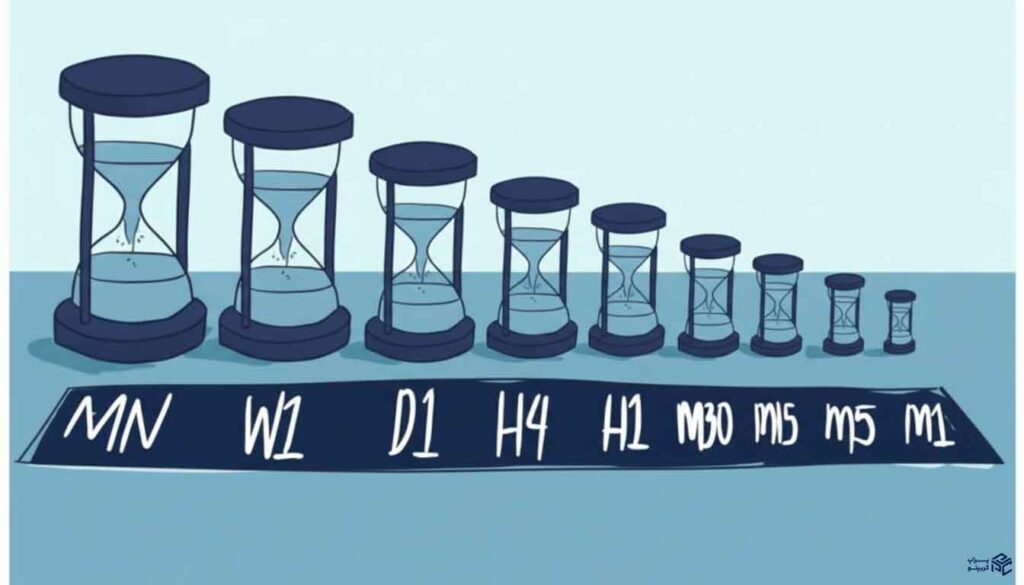 انواع تایم فریمها و کاربرد آنها